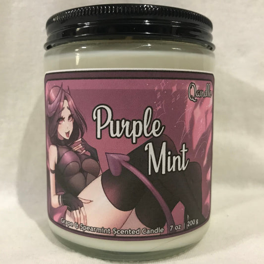 Purple Mint Candle