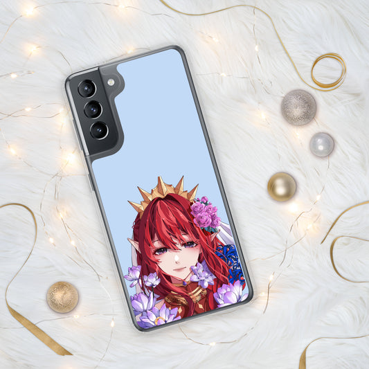 Rogue Red Floral Samsung Case