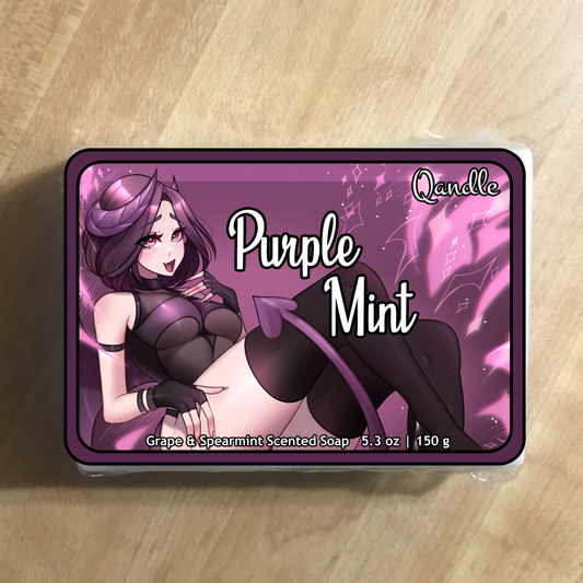 Purple Mint Soap Bar
