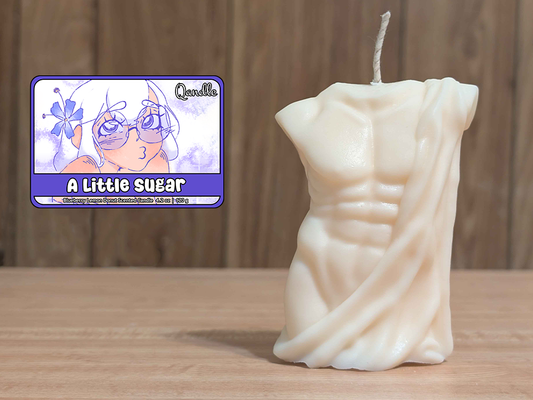 A Little Sugar Masculine Body Candle