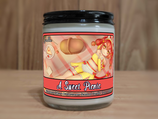 A Sweet Picnic Candle