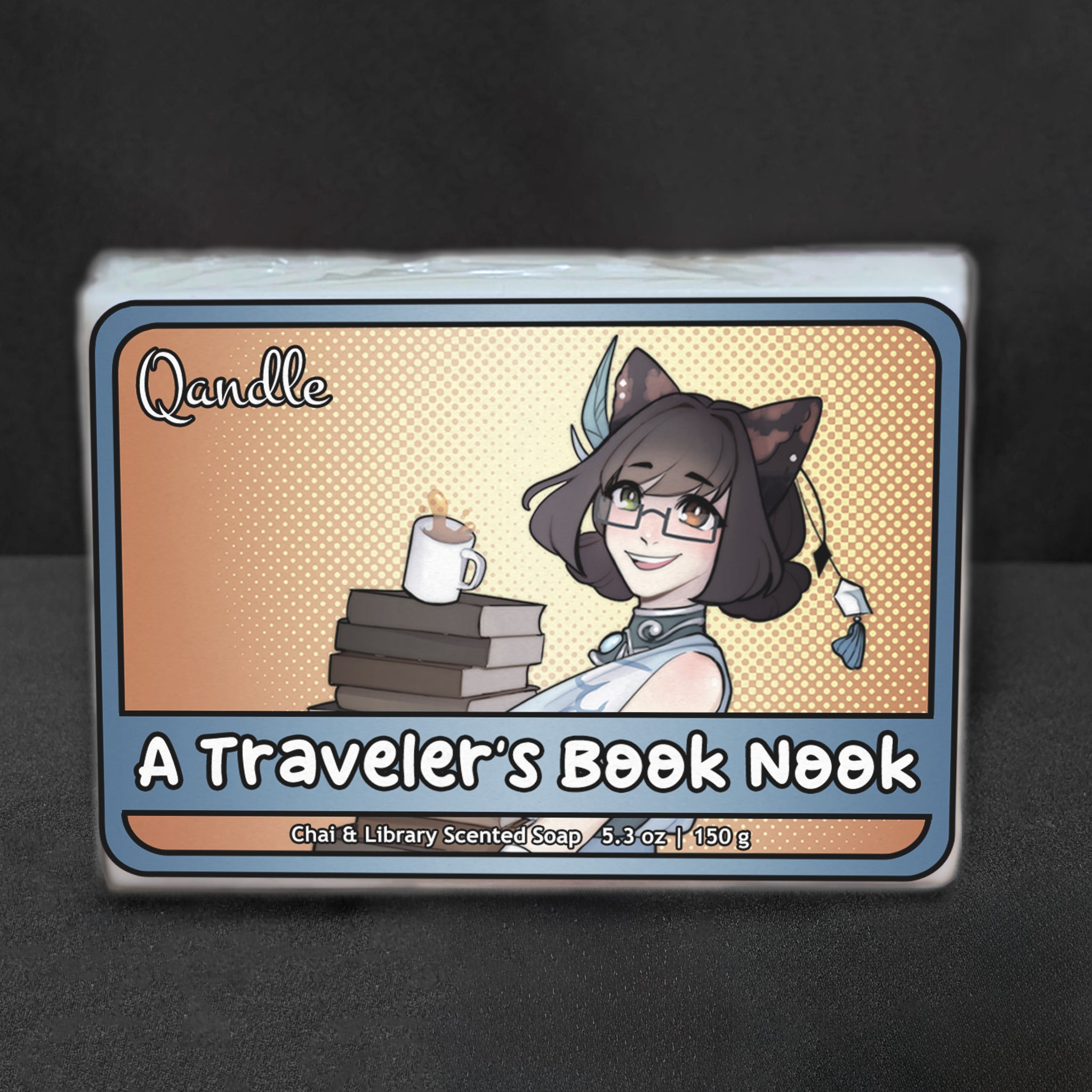 A Traveler's Book Nook Soap Bar