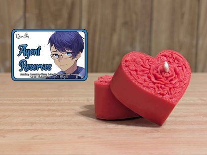 Agent Reserves Heart Candles