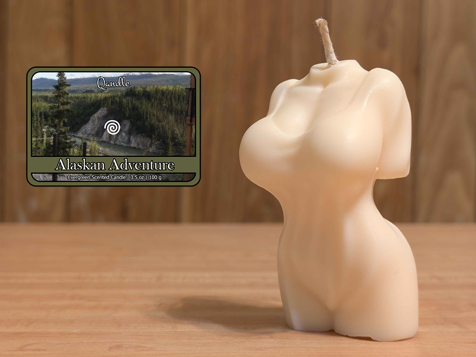 Alaskan Adventure Feminine Body Candle