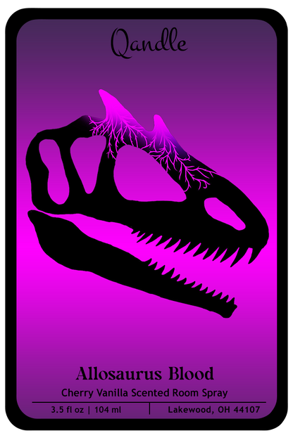 Allosaurus Blood Room Spray