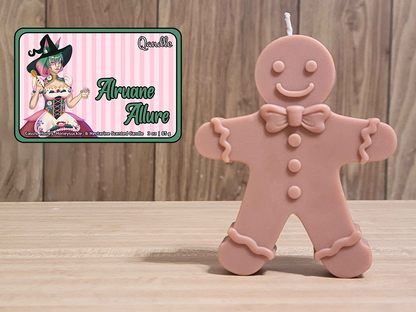 Alruane Allure Gingerbread Man Candle