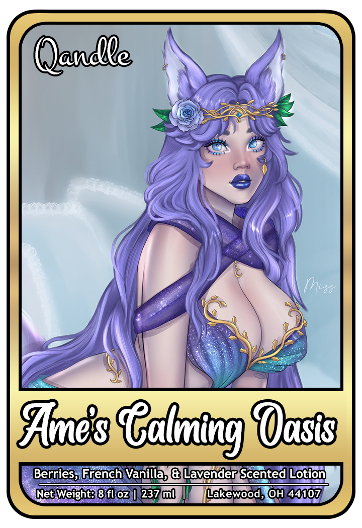 Ame's Calming Oasis Lotion