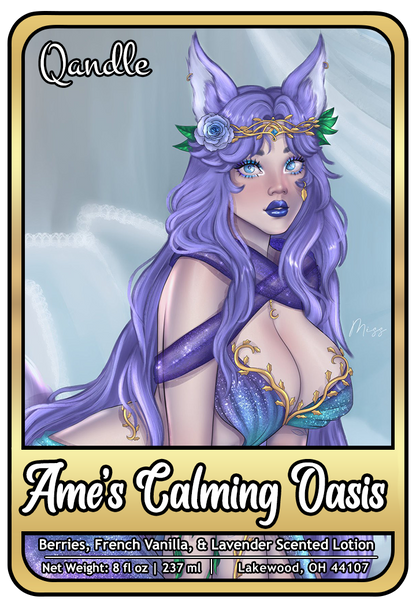 Ame's Calming Oasis Lotion