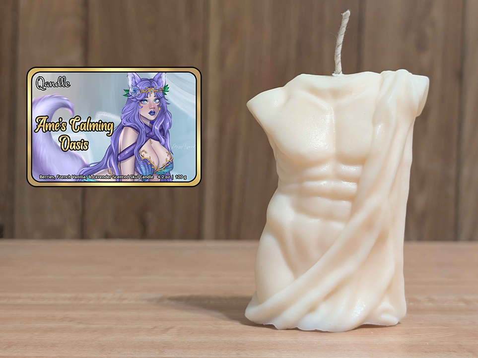 Ame's Calming Oasis Masculine Body Candle