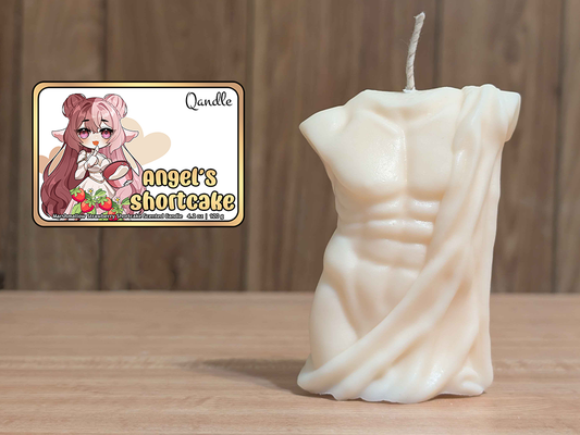 Angel's Shortcake Masculine Body Candle