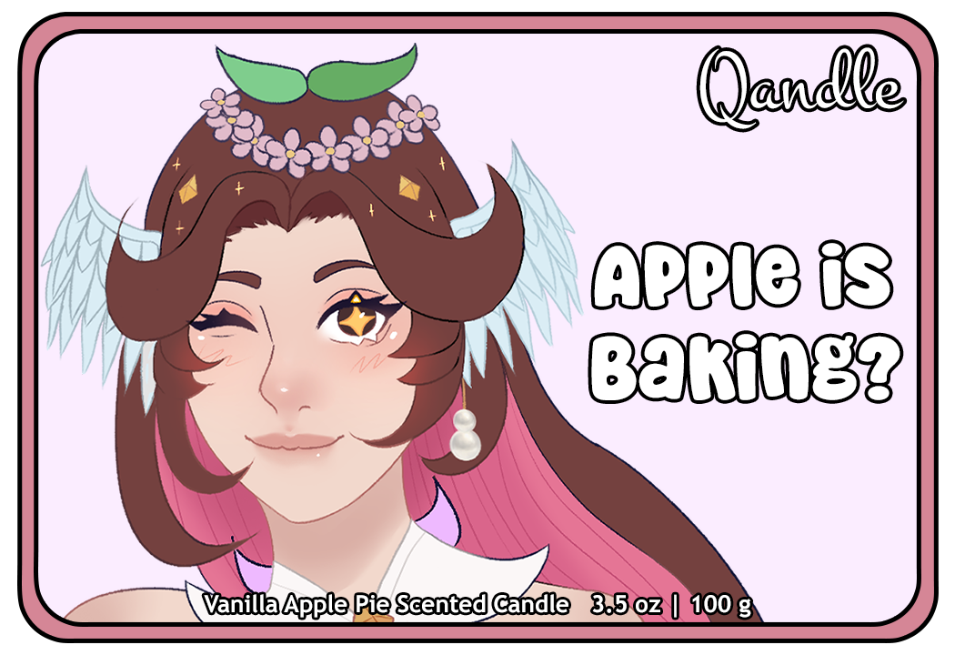 Apple is Baking? Feminine Body Candle