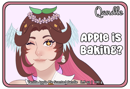 Apple is Baking? Feminine Body Candle