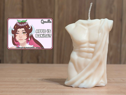 Apple is Baking? Masculine Body Candle