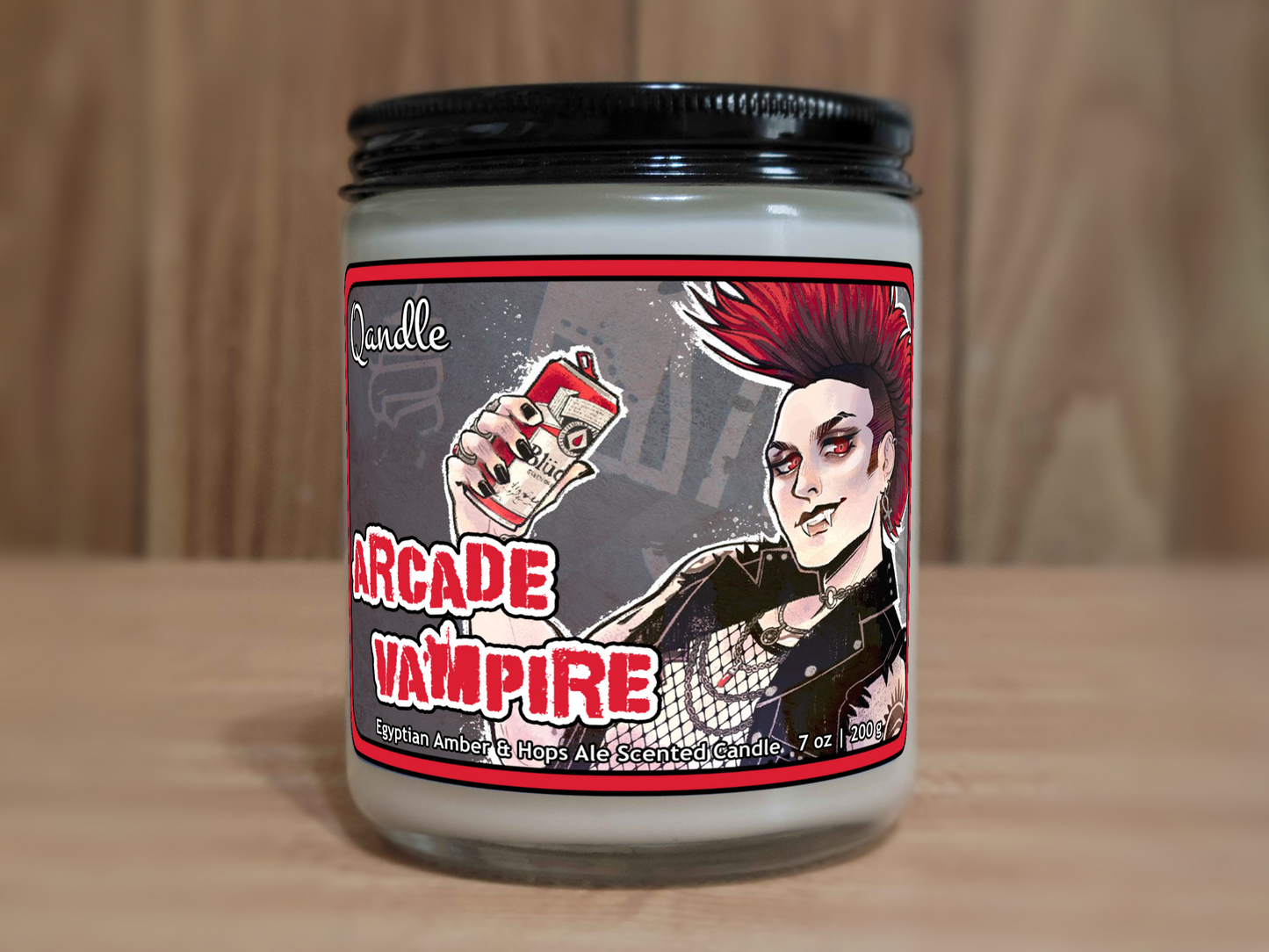 Arcade Vampire Candle