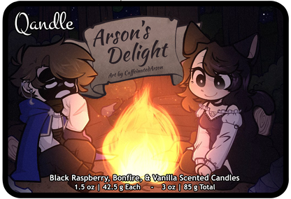 Arson's Delight Heart Candles