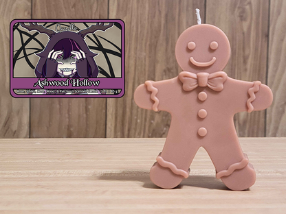 Ashwood Hollow Gingerbread Man Candle