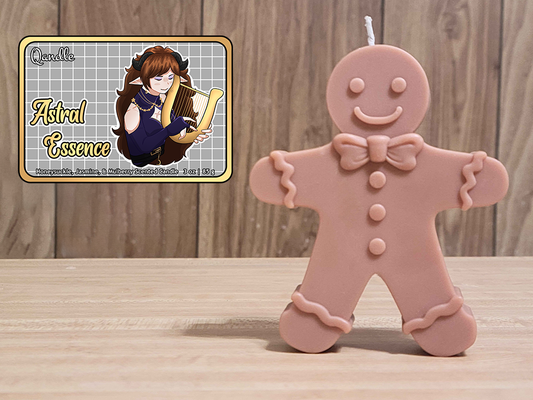 Astral Essence Gingerbread Man Candle