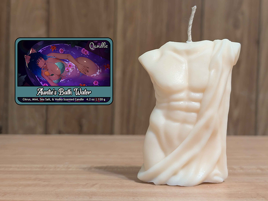 Auntie's Bath Water Masculine Body Candle