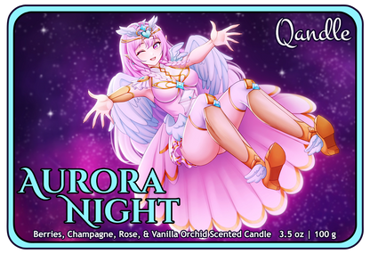 Aurora Night Feminine Body Candle