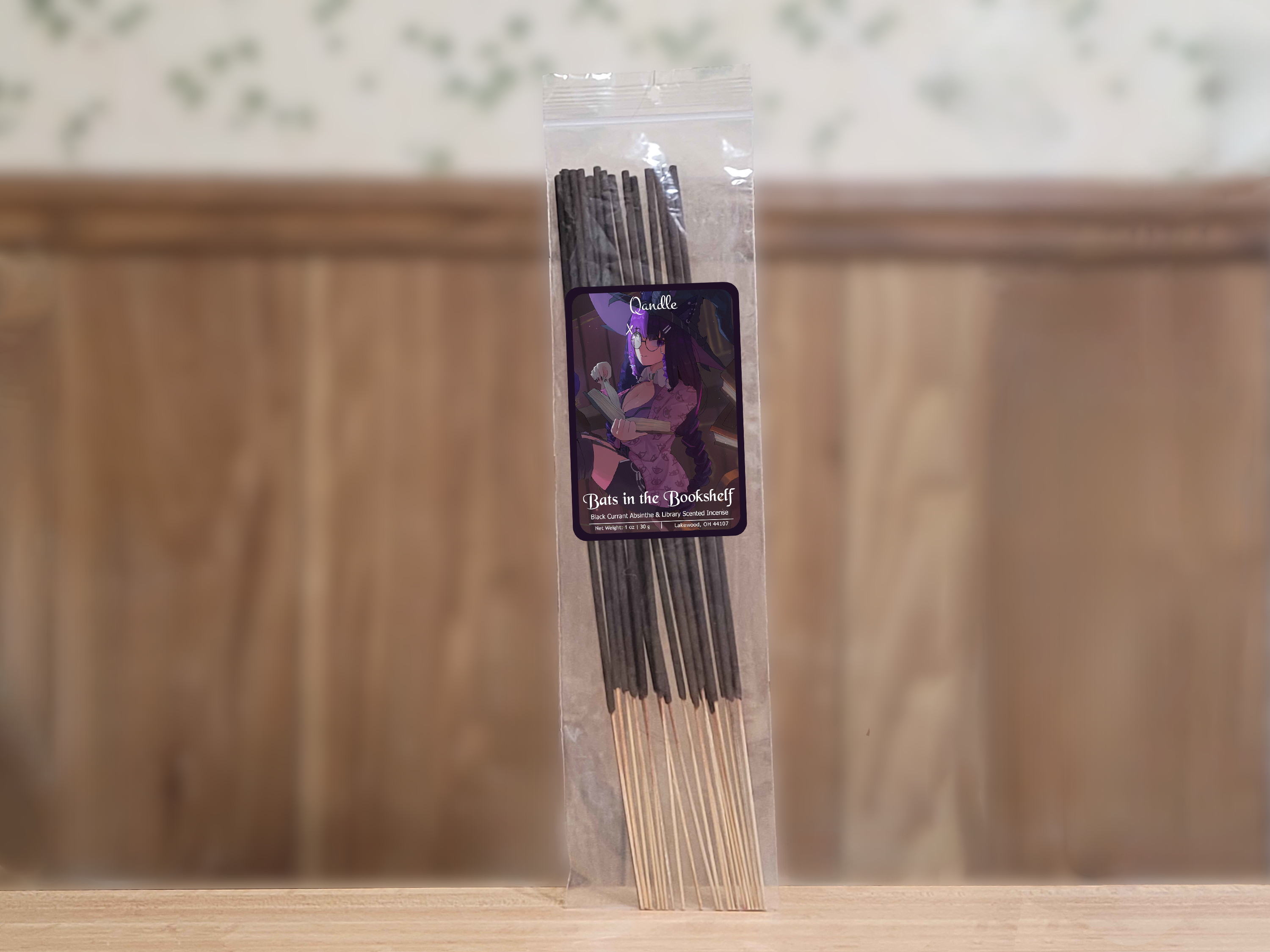 Bats in the Bookshelf Incense Sticks