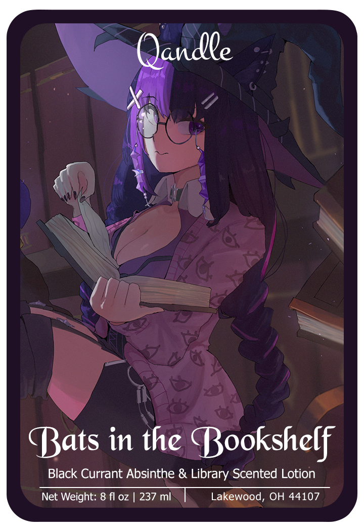 Bats in the Bookshelf Lotion