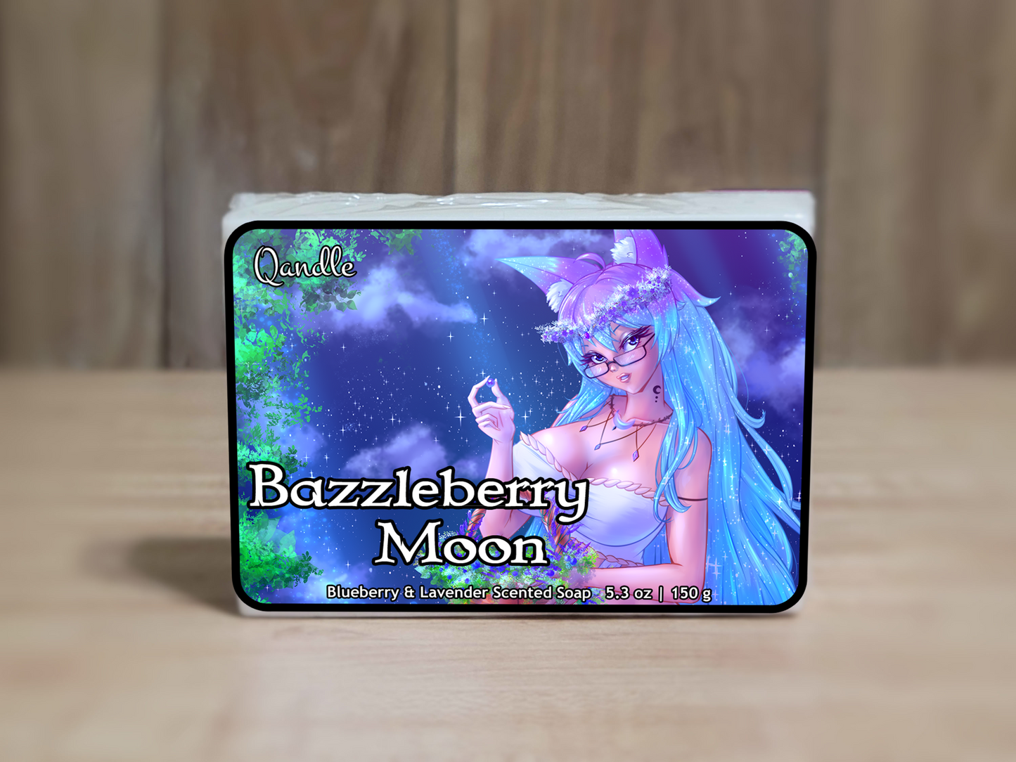 Bazzleberry Moon Soap Bar