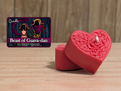 Beast of Guava-dan Heart Candles