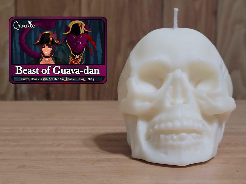 Beast of Guava-dan Skull Candle