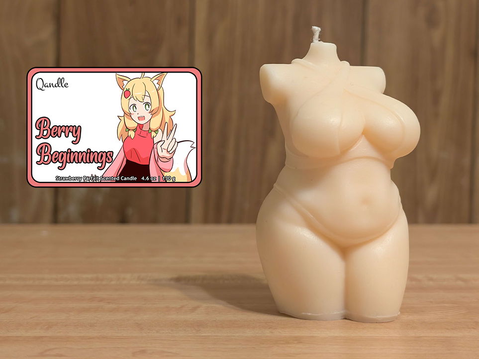 Berry Beginnings Curvy Body Candle