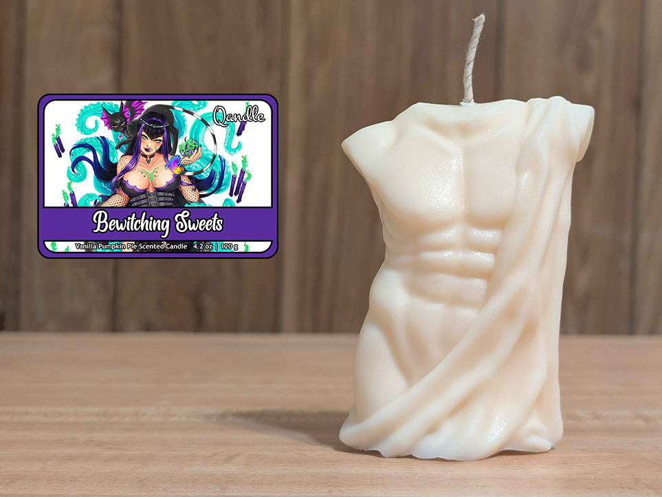 Bewitching Sweets Masculine Body Candle