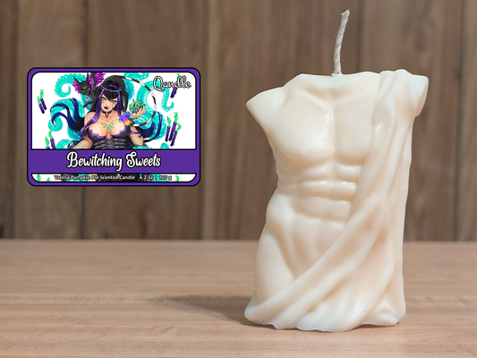 Bewitching Sweets Masculine Body Candle