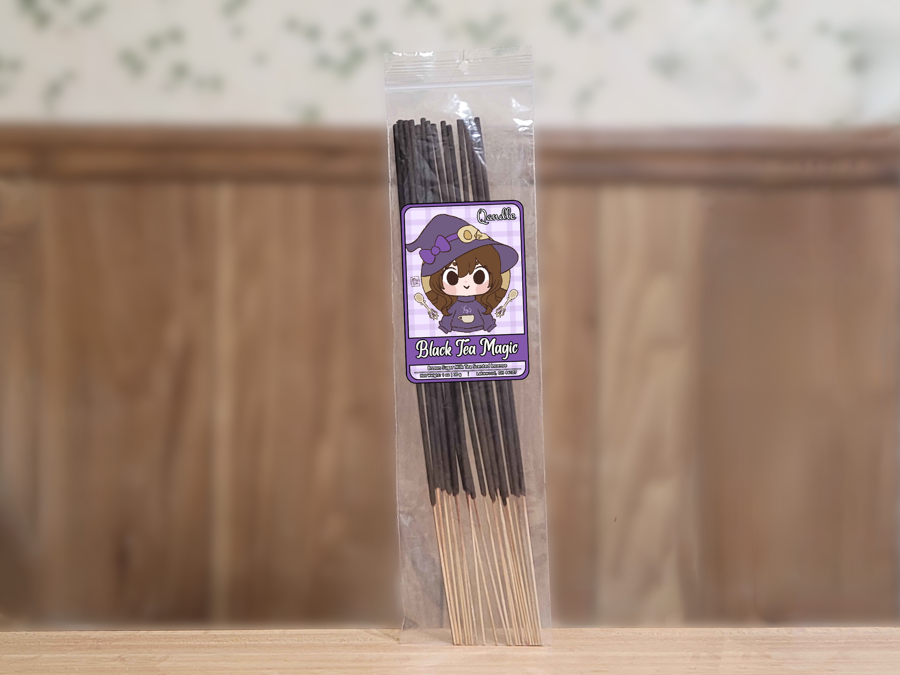 Black Tea Magic Incense Sticks