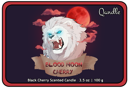 Blood Moon Cherry Feminine Body Candle