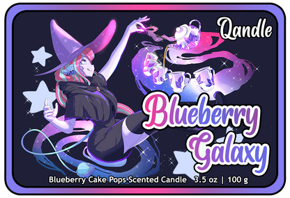 Blueberry Galaxy Feminine Body Candle