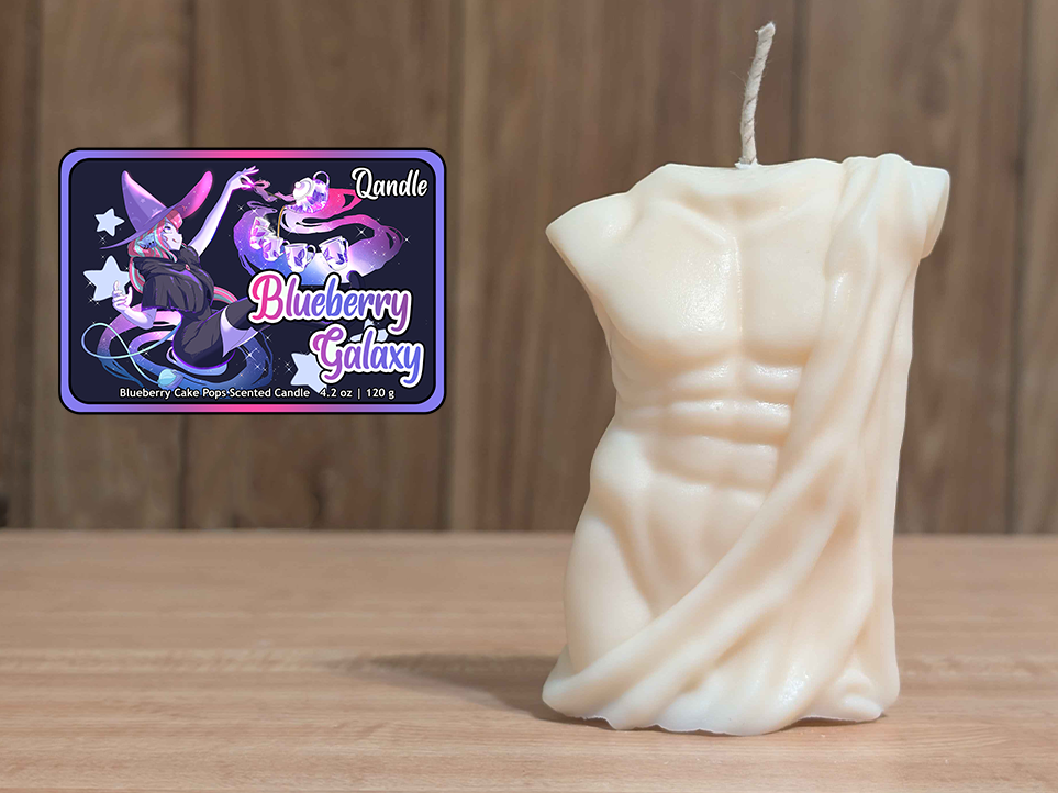 Blueberry Galaxy Masculine Body Candle