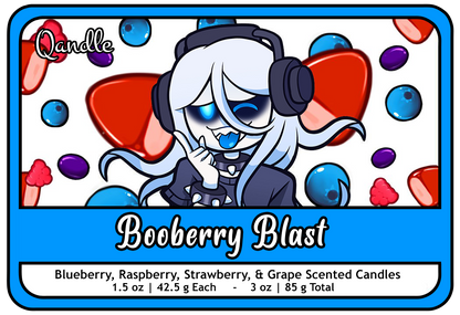 Booberry Blast Heart Candles