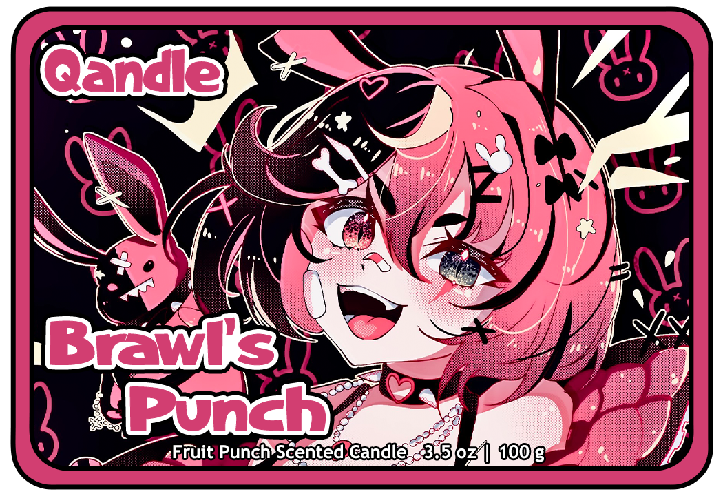 Brawl's Punch Feminine Body Candle