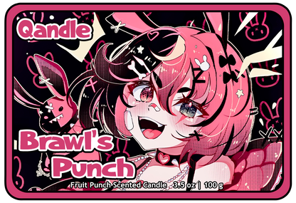 Brawl's Punch Feminine Body Candle