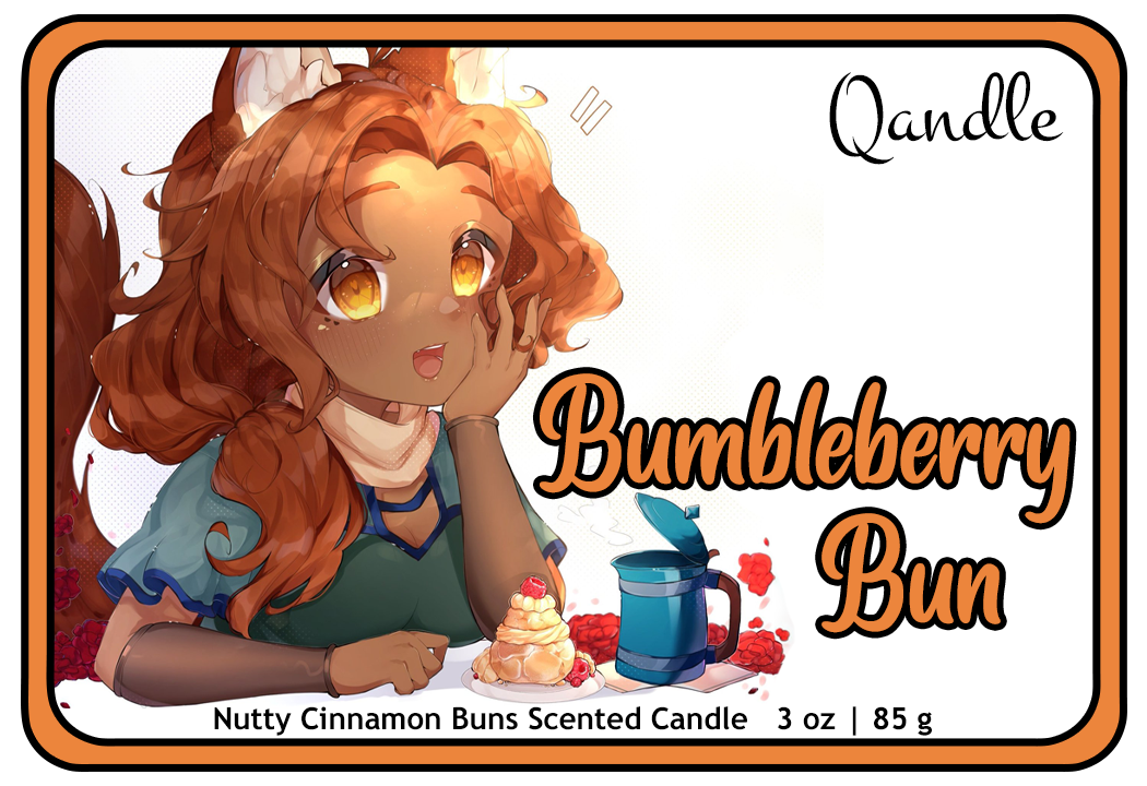 Bumbleberry Bun Gingerbread Man Candle