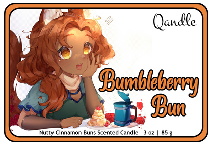 Bumbleberry Bun Gingerbread Man Candle