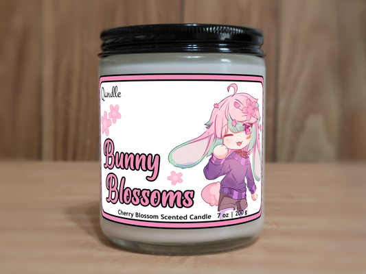 Bunny Blossoms Candle