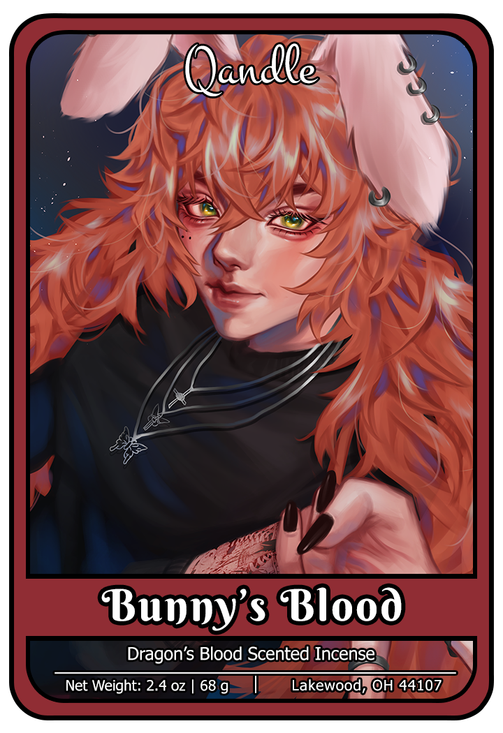 Bunny's Blood Incense Sticks