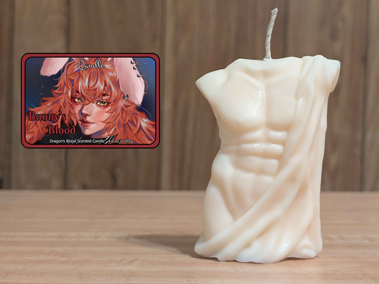 Bunny's Blood Masculine Body Candle