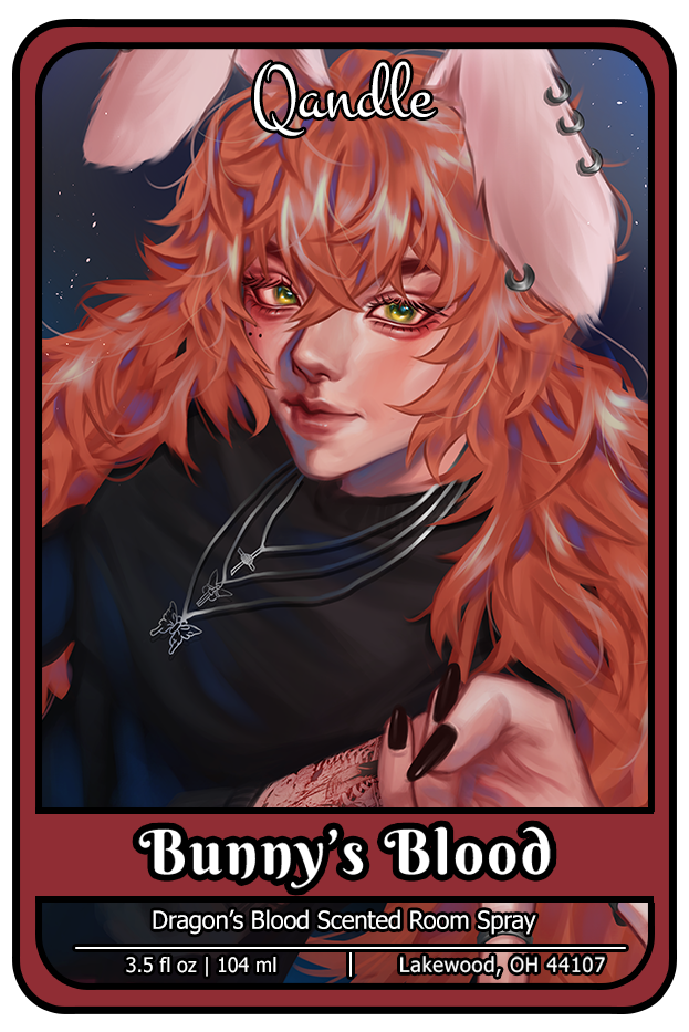 Bunny's Blood Room Spray