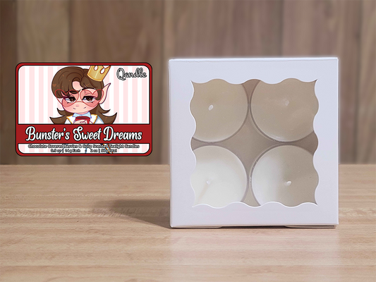 Bunster's Sweet Dreams Tealight Candles