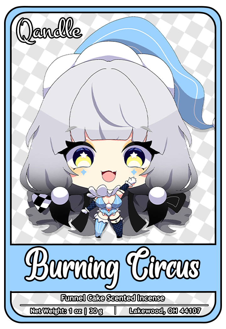 Burning Circus Incense Sticks