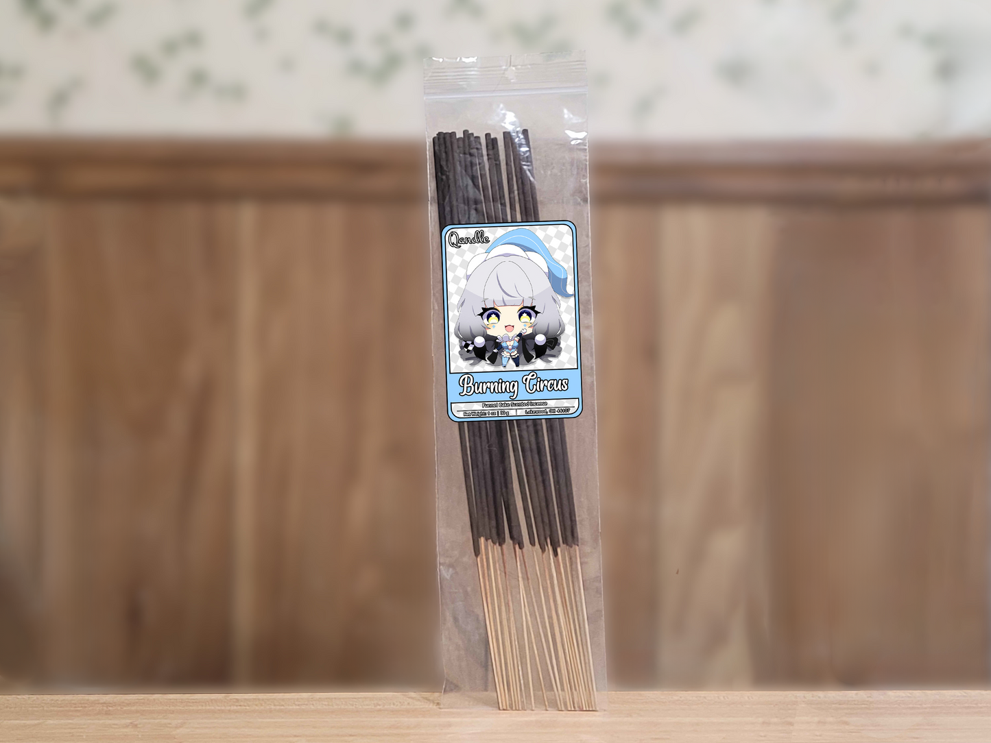 Burning Circus Incense Sticks