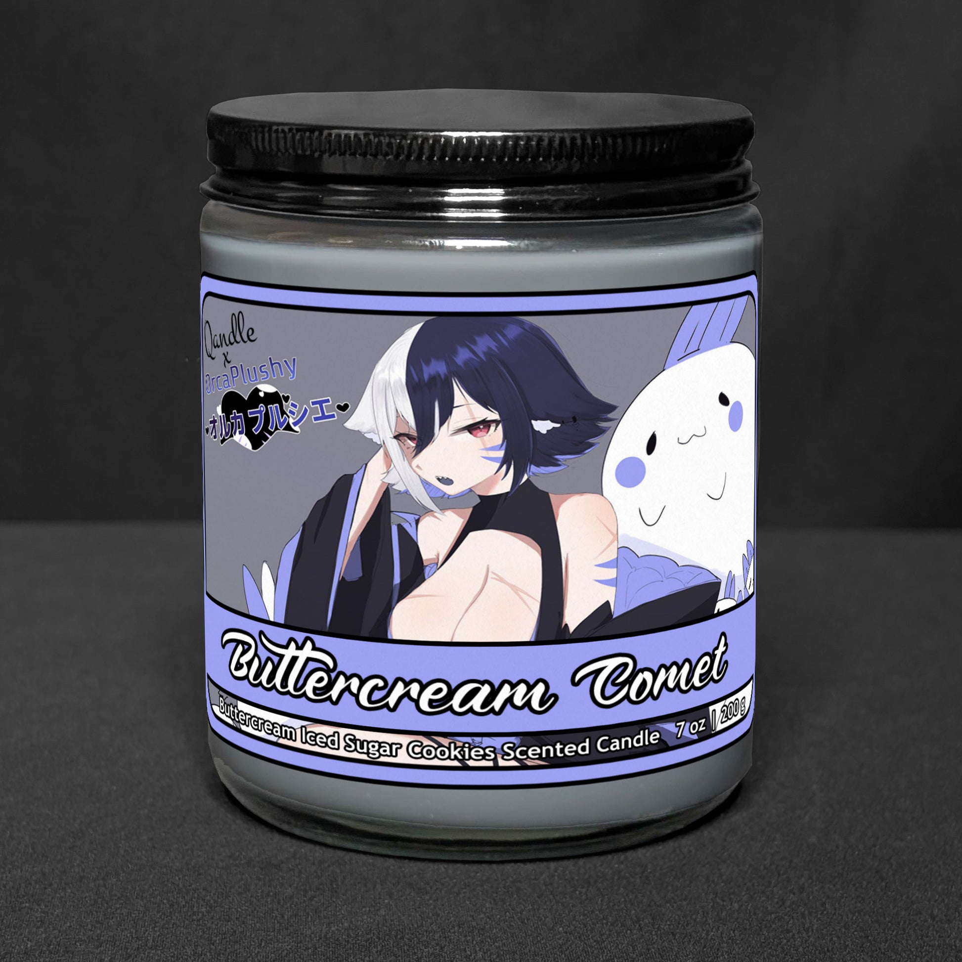 Buttercream Comet Candle