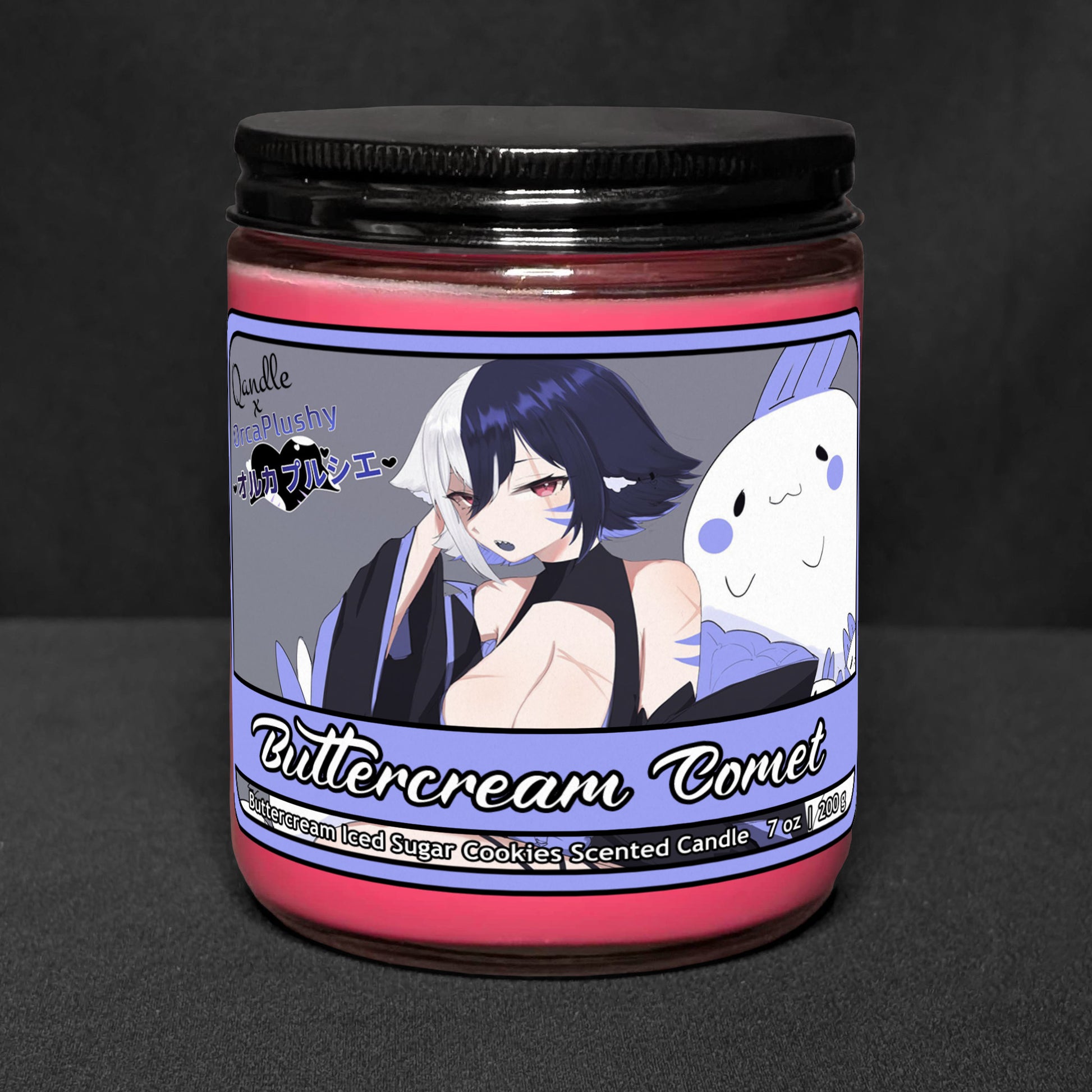 Buttercream Comet Candle