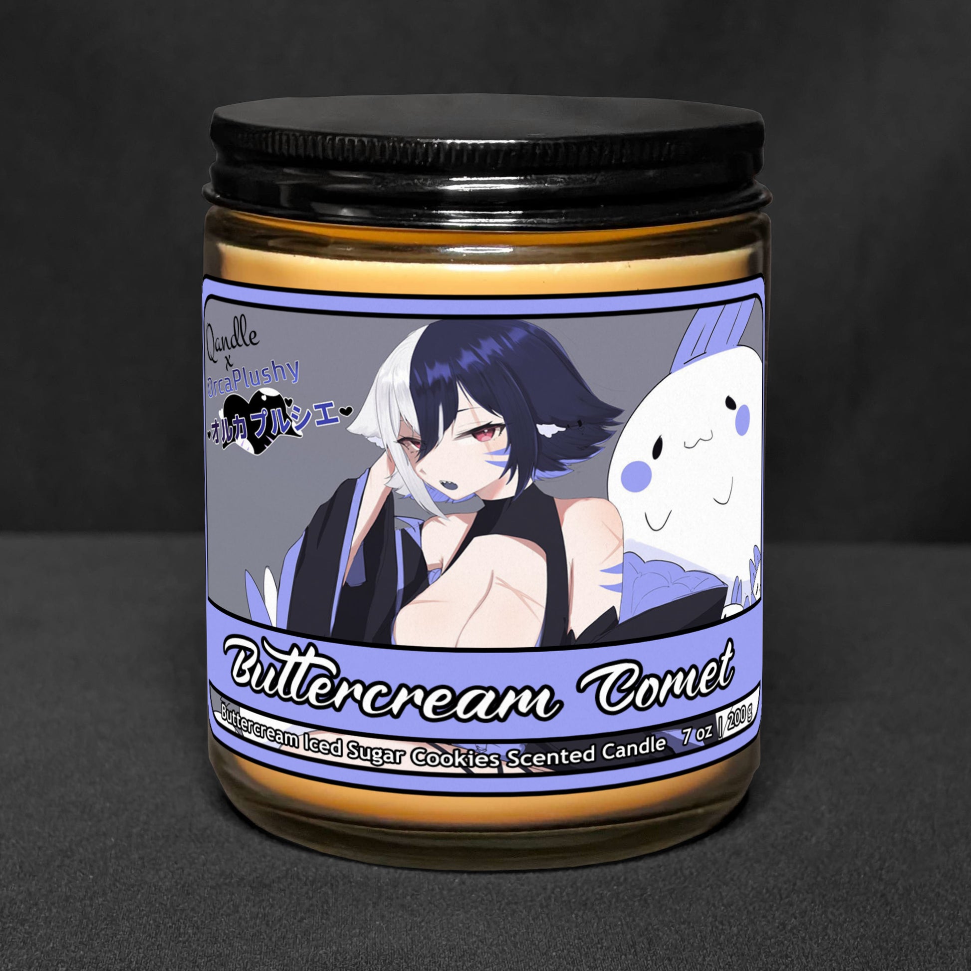 Buttercream Comet Candle